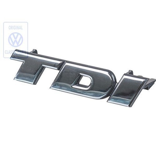     
                
                
    Emblème avant "TDi" chromé pour VW Transporter T4 nez court (AC0) - C214966

