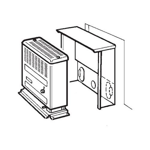 FACADE GRIS TITAN POUR CHAUFFAGE TRUMA S3004