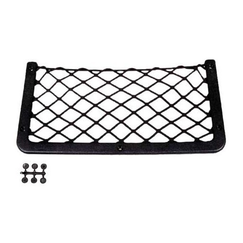  Filet de Rangement Camping Car Filet Coffre Voiture 4 Pièces  Filets de Rangement à Suspendre Noir Vide Poche Voiture avec Crochet et Vis pour  Auto Bateaux Maison Camping Car Accessoires (