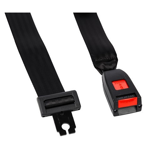 FAGINEY Extension de ceinture de sécurité pour ceinture de sécurité pour  siège de voiture universel avec boucle, ceinture ventrale, ceinture  ventrale