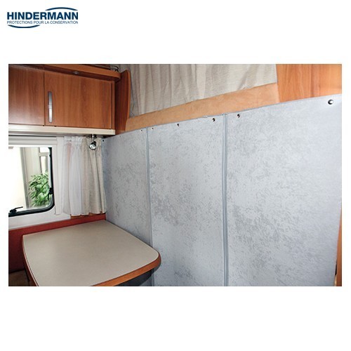 PREMIO Hindermann Insulating curtain for cabin separation