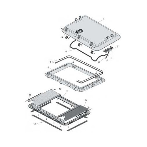 Lanterneau Heki 2 Dometic- 960x 655- Blanc crème - Abri Services