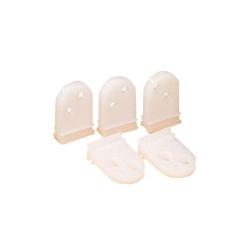 Kit de 5 glisseurs de rail de porte coulissante