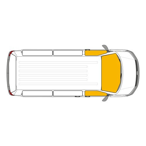 Isoliervorhang Windschutzscheibe und Seitenfenster für VW