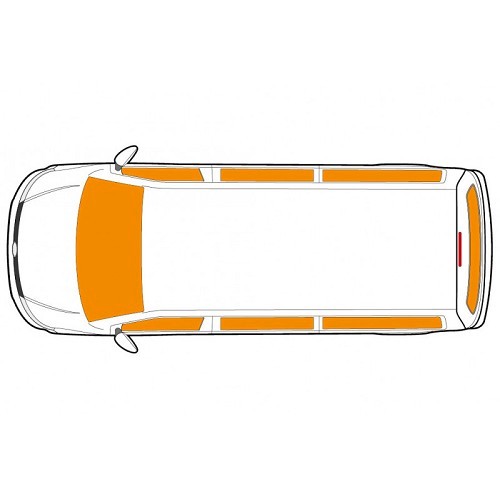 Isoliervorhang Windschutzscheibe und Seitenfenster für VW