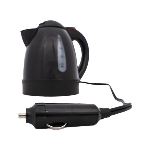 Bouilloire silicone Noire  12V 1 litre