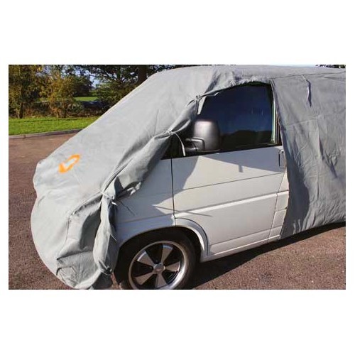 Housse de protection qualité supérieure pour VW Transporter T4 T5 & T6 avec  châssis court sans réhausse de toit (en dur) - CG10760 