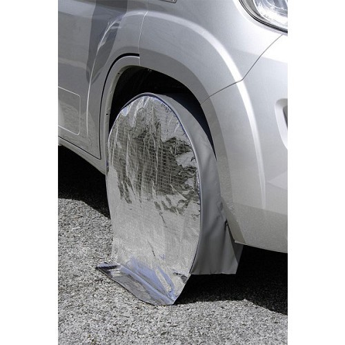 Protecteur de roue de voiture for Peugeot Boxer X290 (2023), ensemble de 4  protecteurs de moyeu de jante, nylon épais importé, bandes de protection de