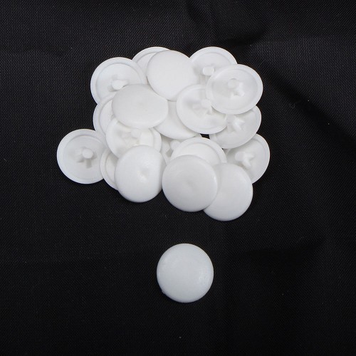 Cache-vis ø 11 mm blanc- pack 20 unités - CQ10404 