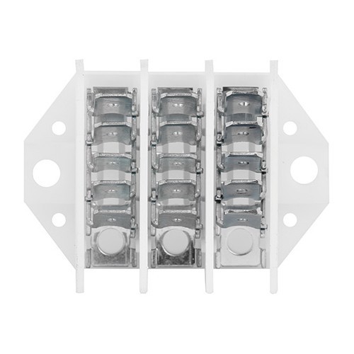 Verteilerblock 15 Anschlüsse Flachsteckhülsen 6.3 mm² - CT10439 