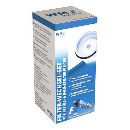     
                
                
    Cartouche pour filtre eau inline 10-12 mm FIE-100WM AQUATEC pour camping-cars et caravanes - CW11525
