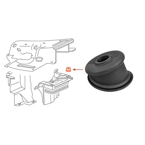     
                
                
    Capuchon de contacteur de pression d'huile pour VW Bay Window et Transporteur T3 avec moteur type 4 - KB10607
