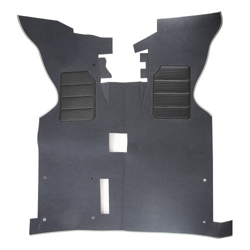     
                
                
    Moquette de cabine avant sans passage vers l'arrière pour VOLKSWAGEN Transporter T4 (1990-2003) - Grise - KB28145
