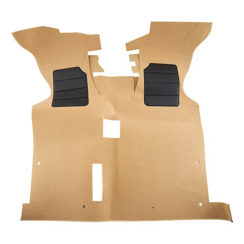     
                
                
    Moquette de cabine avant sans passage vers l'arrière pour VOLKSWAGEN Transporter T4 (1990-2003) - Biscuit - KB28147
