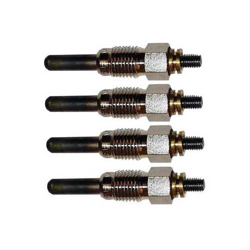     
                
                
    Bougies de préchauffage 1.9 Diesel et turbo-Diesel pour VW Transporter T4, pack de 4 - qualité Allemande - KC33003K
