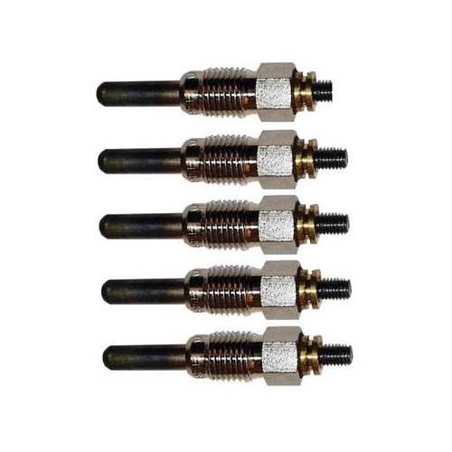     
                
                
    Bougies de préchauffage 2.4 Diesel pour VW Transporter T4, pack de 5 - qualité allemande - KC33005K
