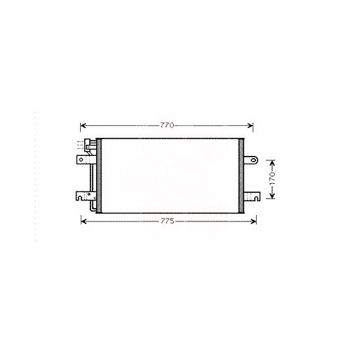     
                
                
    Condenseur de climatisation pour VW Transporter T4 en 645x308mm - KC58017
