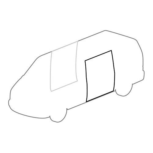     
                
                
    Joint de porte coulissante sur caisse FORST pour Volkswagen Transporter T4 - KC60043

