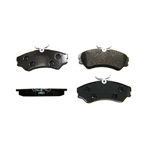     
                
                
    Plaquettes de frein avant pour VOLKSWAGEN Transporter T4 avec roues 14" (1990-1995) - Qualité supérieure - KH28909
