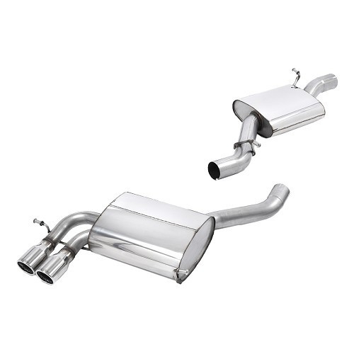     
                
                
    MILLTEK SSXAU198 : Ligne d'échappement complète après catalyseur intermediaire avec silencieux pour Audi S3 2.0 T Quattro Sportback 2007 et + - SSXAU198
