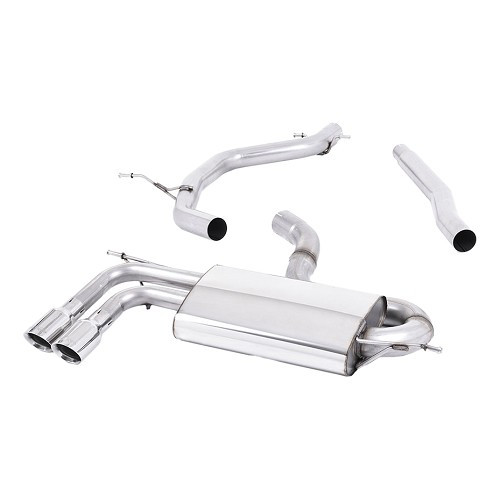     
                
                
    MILLTEK SSXAU259 : Ligne d'échappement complète après catalyseur, intermédiaire avec silencieux, pour Audi A3 1.8 TFSI 2WD 2008-2012 - SSXAU259
