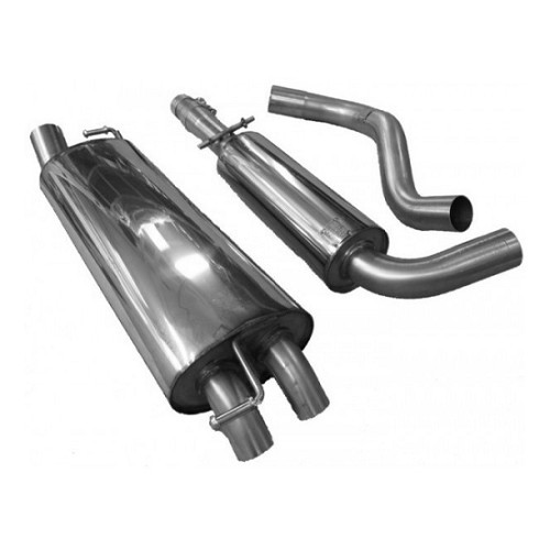     
                
                
    MILLTEK SSXVW046 : Ligne d'échappement complète après catalyseur, intermédiaire avec silencieux, pour Audi A3 2.0T FSI Quattro SportBack 2004 - - SSXVW046
