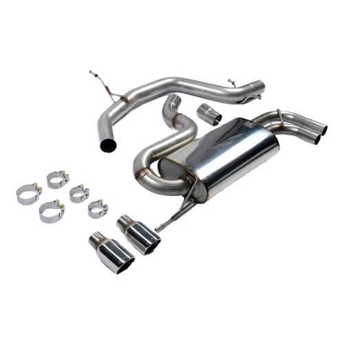     
                
                
    MILLTEK SSXVW147 : Ligne d'échappement complète après catalyseur, intermediaire direct, pour Audi A3 2.0 TFSi 2WD Sportback et 3 Portes - SSXVW147
