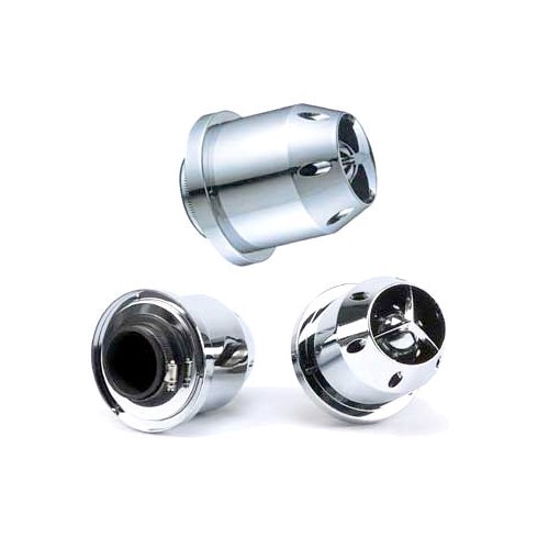     
                
                
    Satellite appearance chrome-plated air filter -- Universal -- to adapt - UC41008
