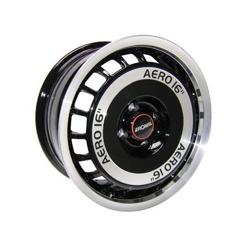     
                
                
    Jante RONAL R50 AERO Noir / Face polie 16 pouces 5 x 112 ET 38 - UL20012
