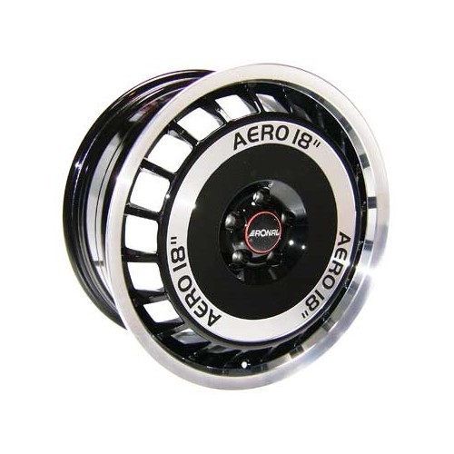     
                
                
    Jante RONAL R50 AERO Noir / Face polie 18 pouces 5 x 112 ET 35 - UL20027
