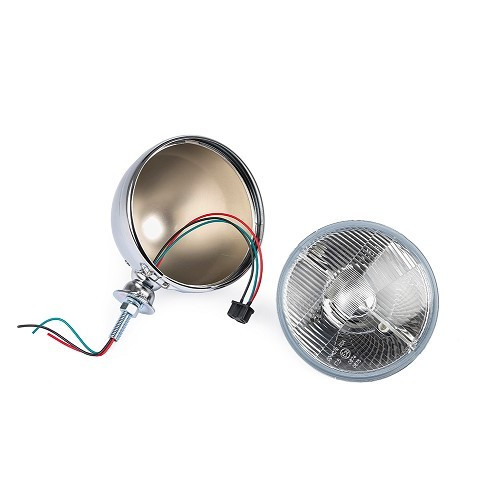     
                
                
    Support de phare chromé seul pour Buggy - VA17301
