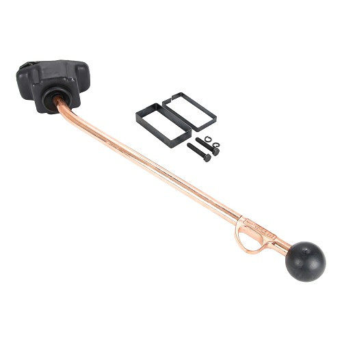     
                
                
    Levier de vitesse long EMPI pour Volkswagen Coccinelle en cuivre et Noir - 23 1/2" - VB31303
