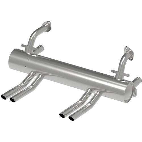     
                
                
    Échappement Abarth Inox Vintage Speed sans réchauffeur pour moteur 25/30 cv préparé - VC20335
