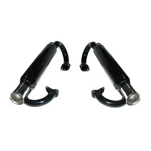     
                
                
    Échappements latéraux noirs pour Buggy avec simple carburateur - par 2 - VC21102
