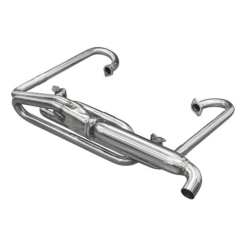    
                
                
    Echappement 4 en 1 Dune avec chauffage pour VOLKSWAGEN Buggy - INOX Poli - VC21905
