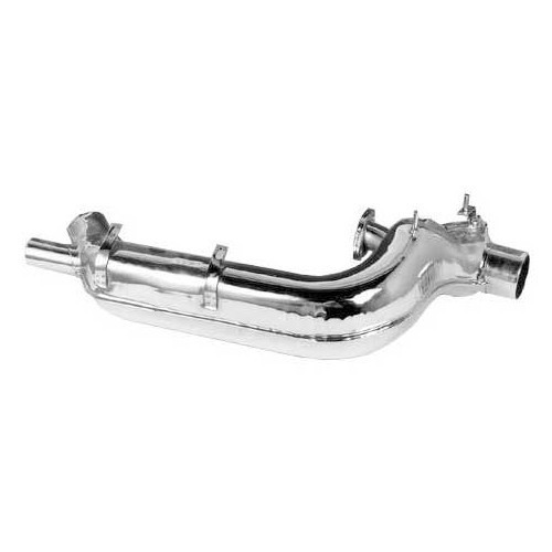     
                
                
    Boîte de chauffage Gauche Chromée pour Buggy, Coccinelle & Combi 1200 ->1600 - VC261001CH
