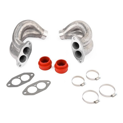     
                
                
    Tubulures double admission pour moteur Type 1 sur Volkswagen Coccinelle et Combi - 2 pièces - VC40302
