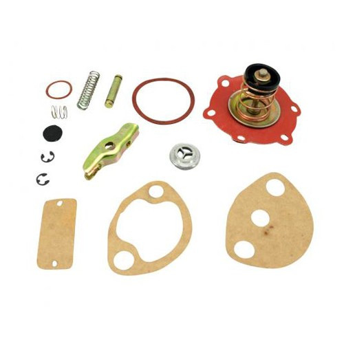     
                
                
    Kit réparation de pompe à essence pour Volkswagen Coccinelle & Combi (08/1960 -07/1965) - VC46107
