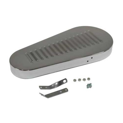     
                
                
    Couvre-courroie chromé à louvers pour Buggy - VC61602
