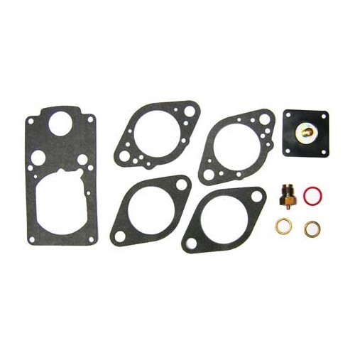     
                
                
    Kit de rénovation pour Carburateur Kadron ou Empi - VC70302
