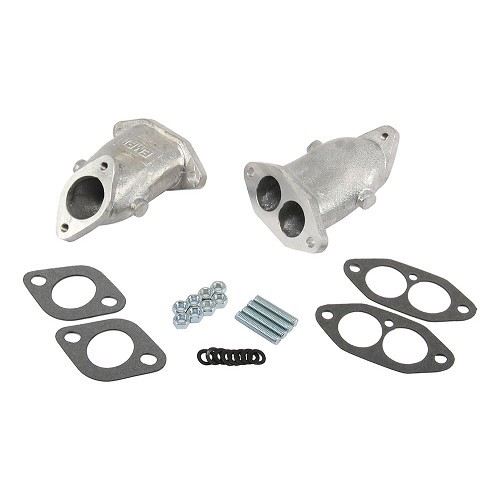     
                
                
    Pipes pour 2 carburateurs 34 ICT / EPC moteur Type 3 double admission - VC70606
