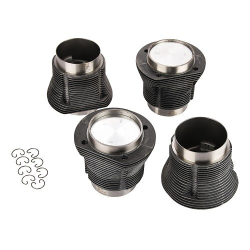     
                
                
    Kit cylindrée 1641 cc (87 mm) MAHLE forgé pour moteur Type 1 course origine - VD12302
