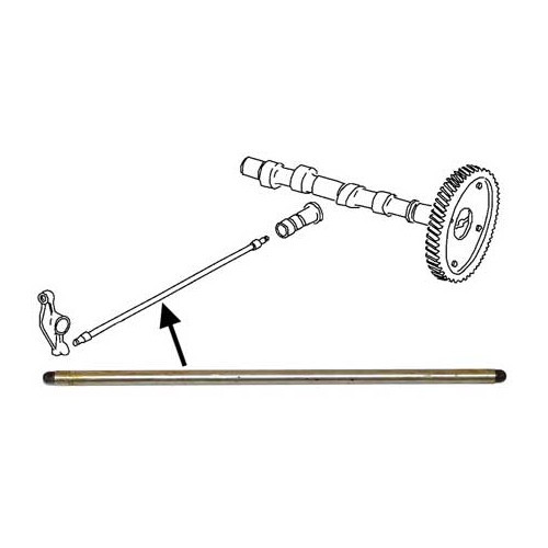     
                
                
    Tige culbuteur type origine pour Volkswagen Coccinelle & Combi 1300, 1500, 1600 - VD22100

