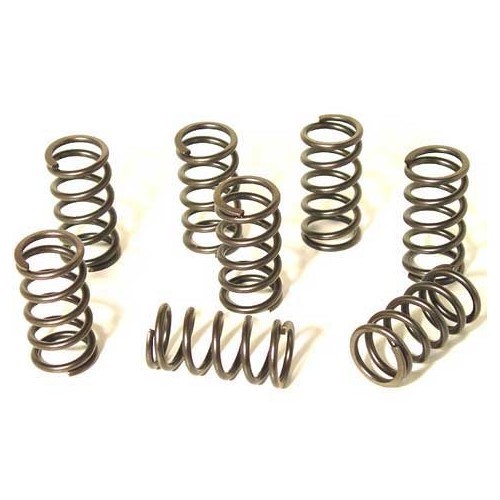     
                
                
    Ressorts de soupapes simples renforcés pour Volkswagen Coccinelle et Combi - 8 pièces - VD22501
