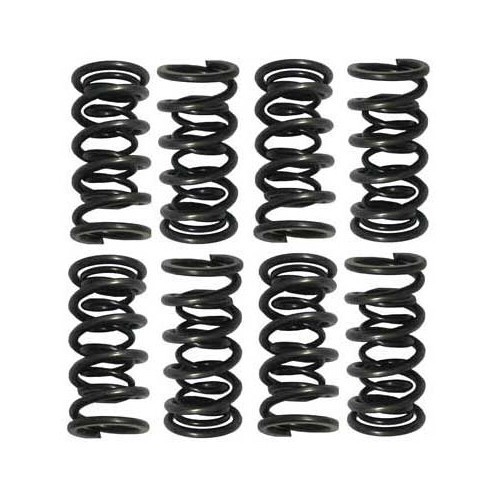     
                
                
    Ressorts soupapes renforçés pour arbre à cames racing - 8 pièces - VD22502

