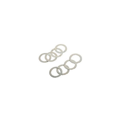     
                
                
    Rondelles de calage simples ressorts de soupapes .030 / 0.8 mm - 8 pièces - VD225030
