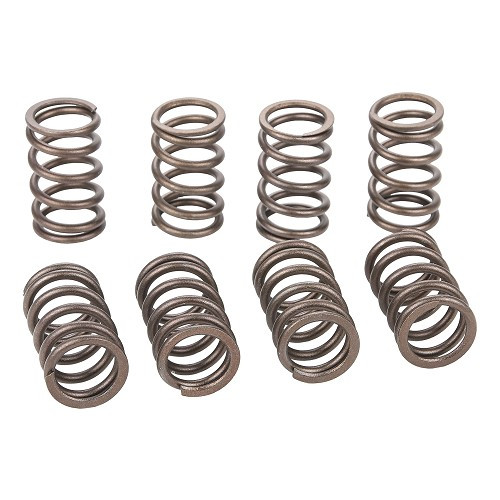     
                
                
    Ressorts de soupapes simples renforcés EMPI pour Volkswagen Coccinelle et Combi - 8 pièces - VD22504
