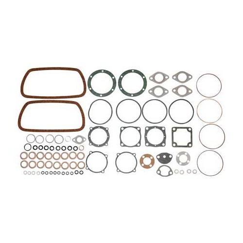     
                
                
    Pochette de joints pour moteur 1200 34cv qualité Allemande - VD71304
