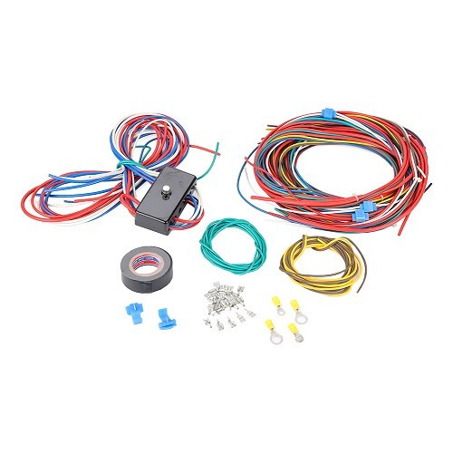     
                
                
    Faisceau électrique universel complet pour Volkswagen Coccinelle & Buggy - VF35000
