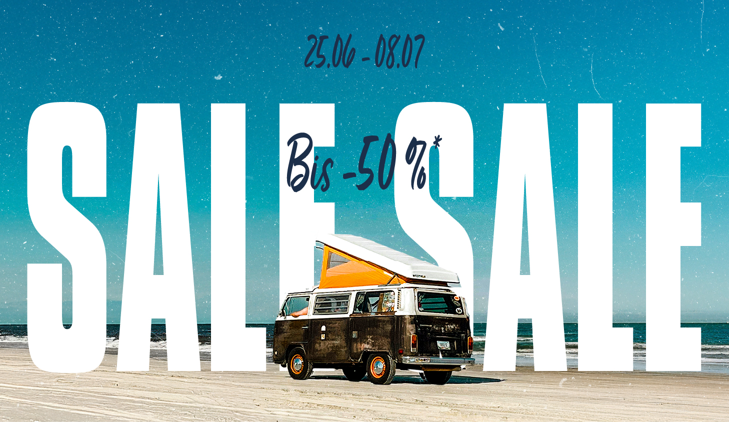 Sommerschlussverkauf bei: bis zu -50%